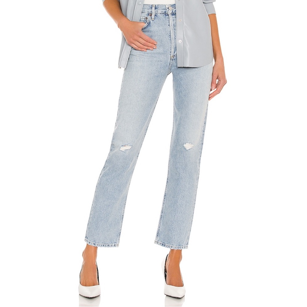AGOLDE 90’s Pinch Waist High Rise Straight Flashback
